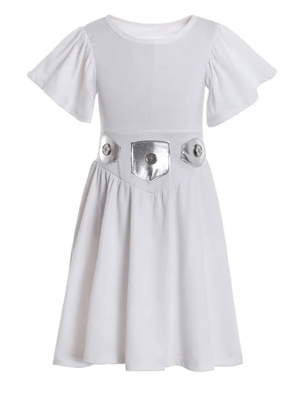Chattam & Blair White Girls' Leia Dress